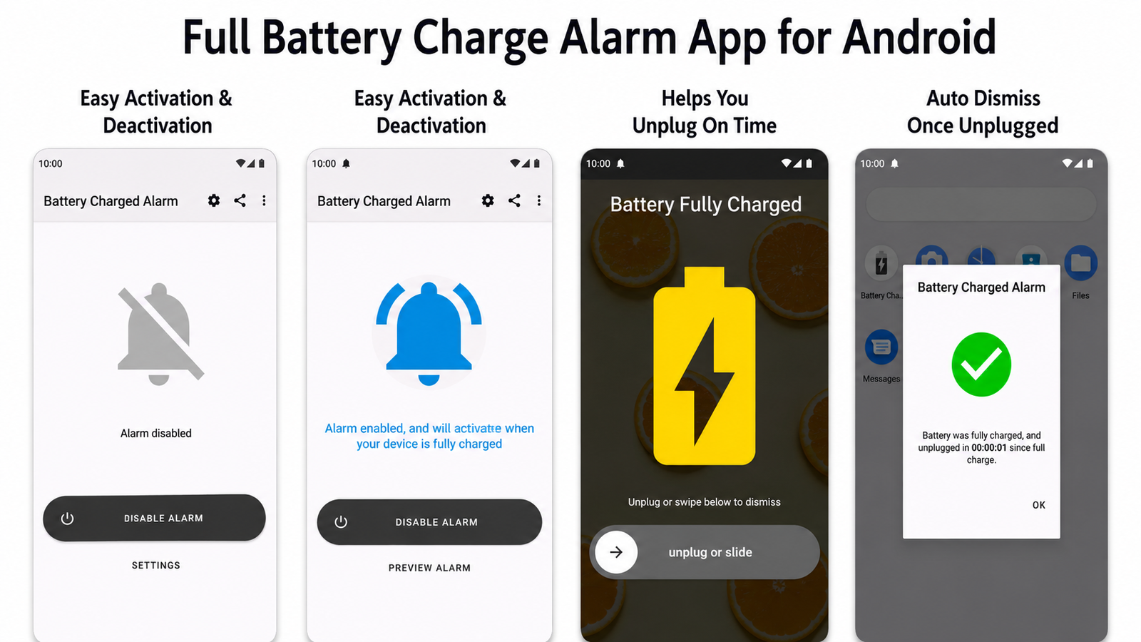 Full Battery Charge Alarm App 2026