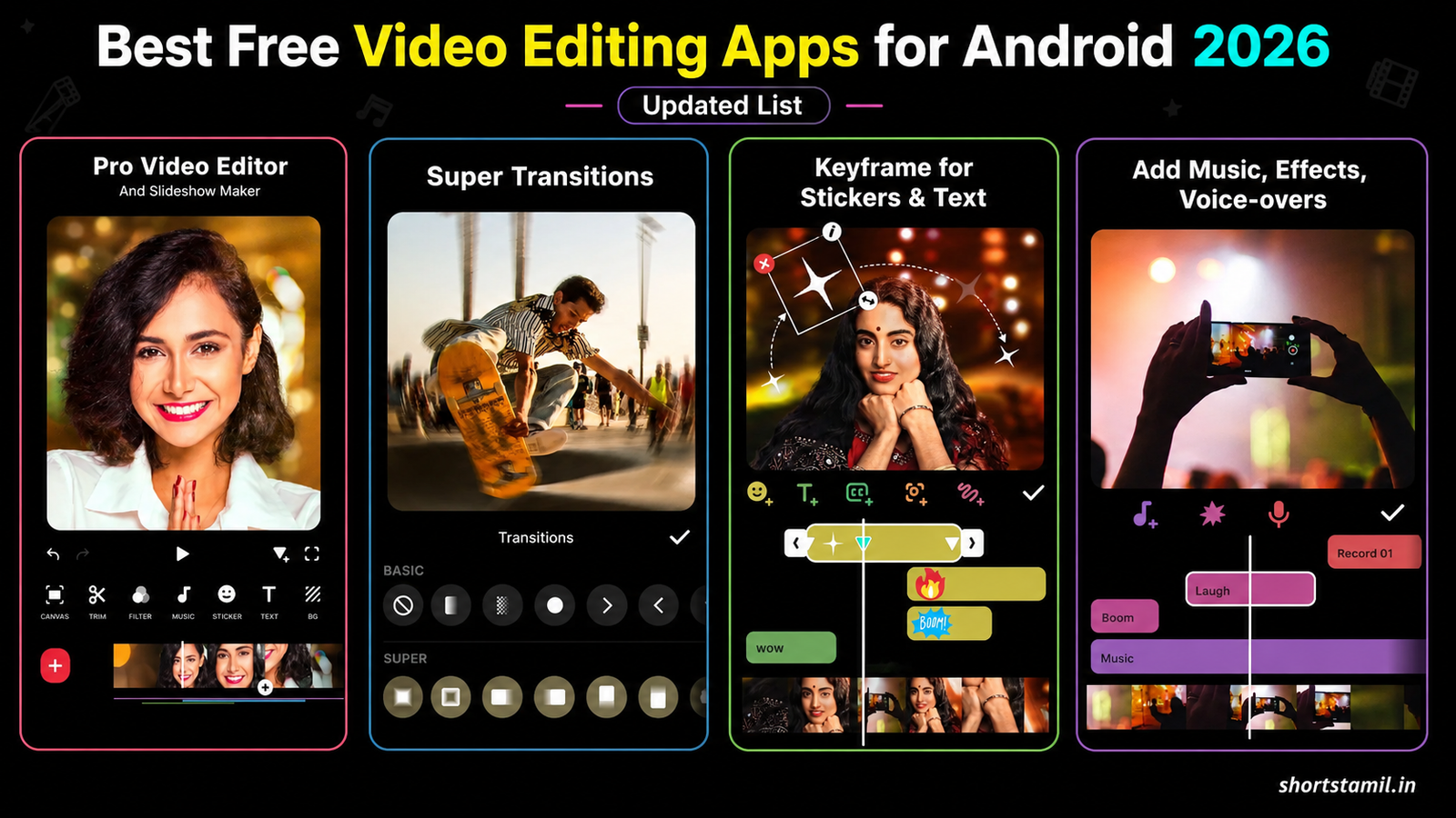 Best Free Video Editing Apps for Android 2026 – Updated List