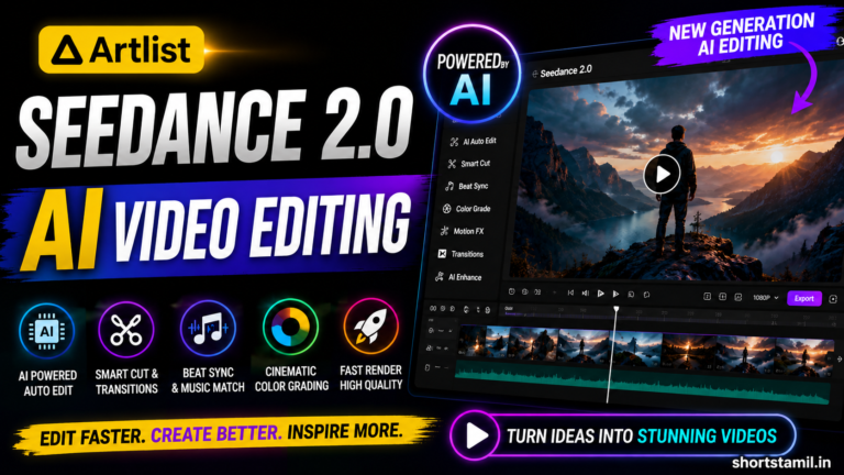 Artlist: Seedance 2.0 Ai Video Editing