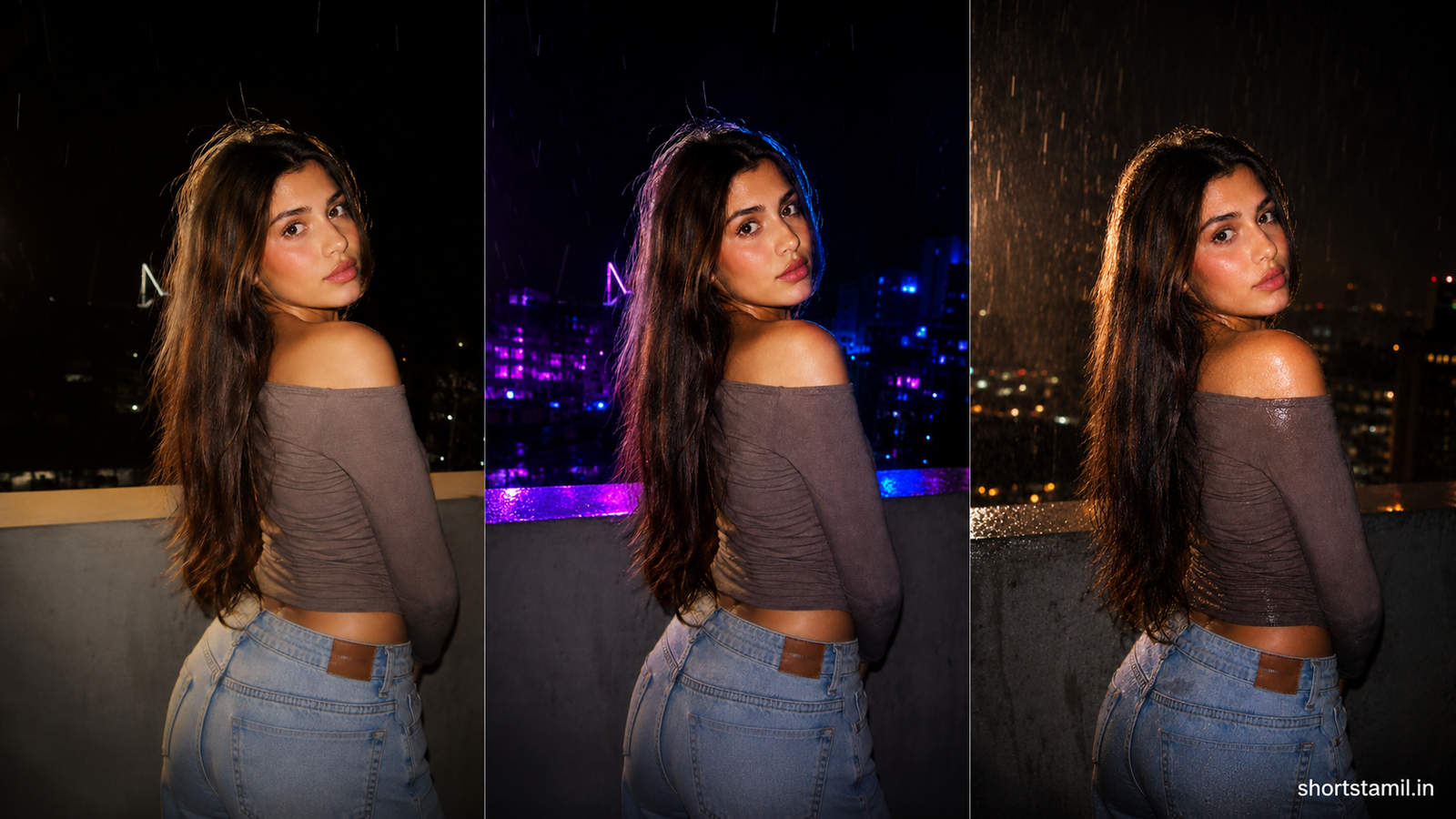 Instagram Glowing Portrait Photo Editing 2026 – Cinematic Night Flash AI Editing Guide