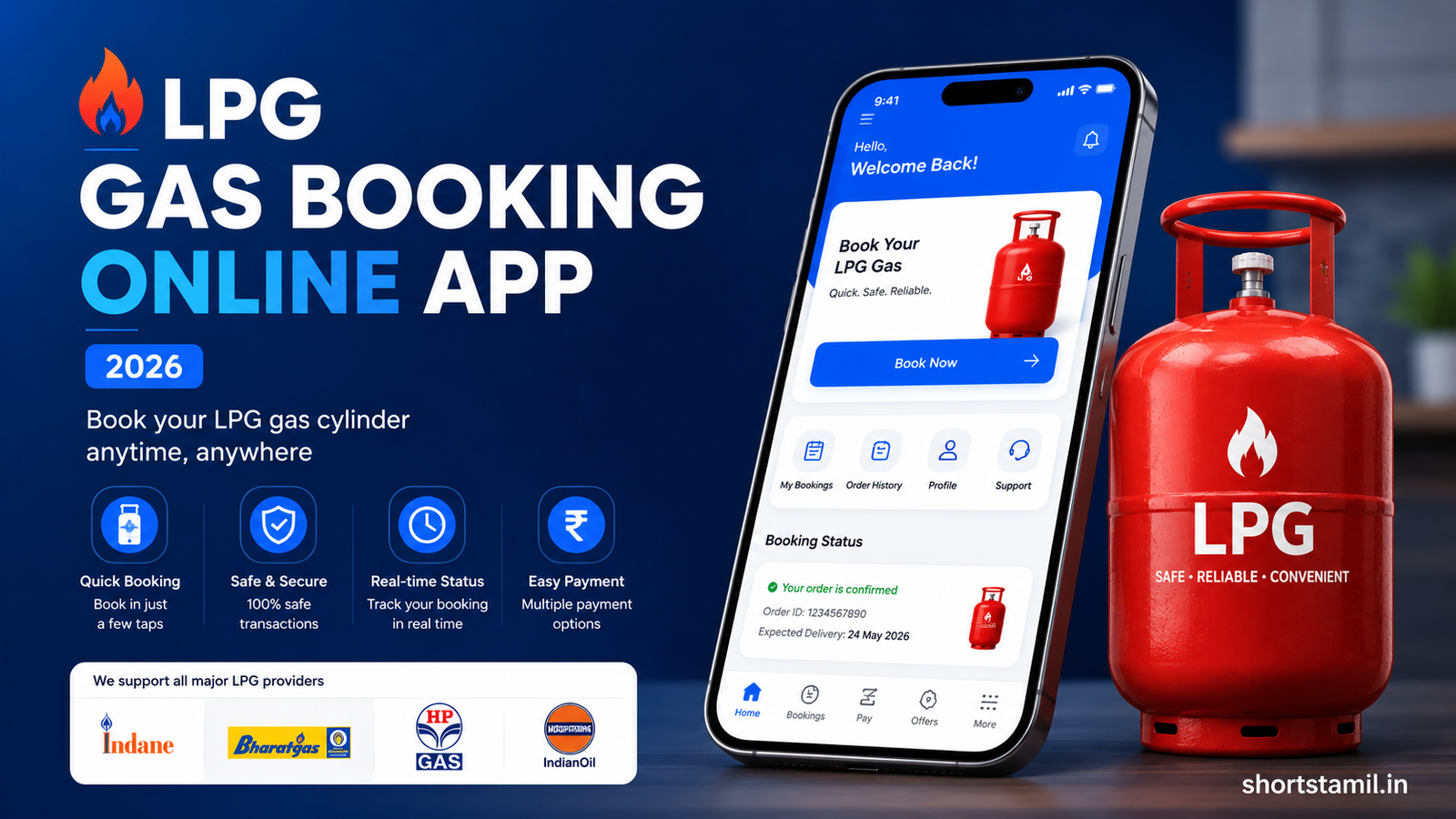 LPG Gas Booking online app 2026