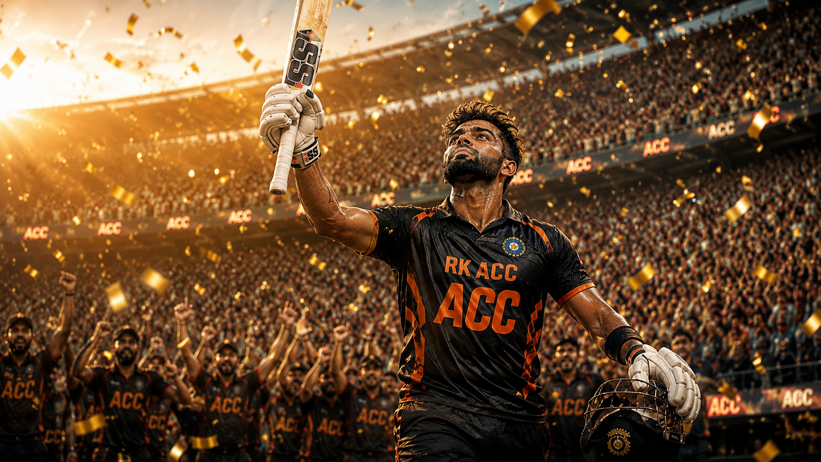 Victory Celebration Poster