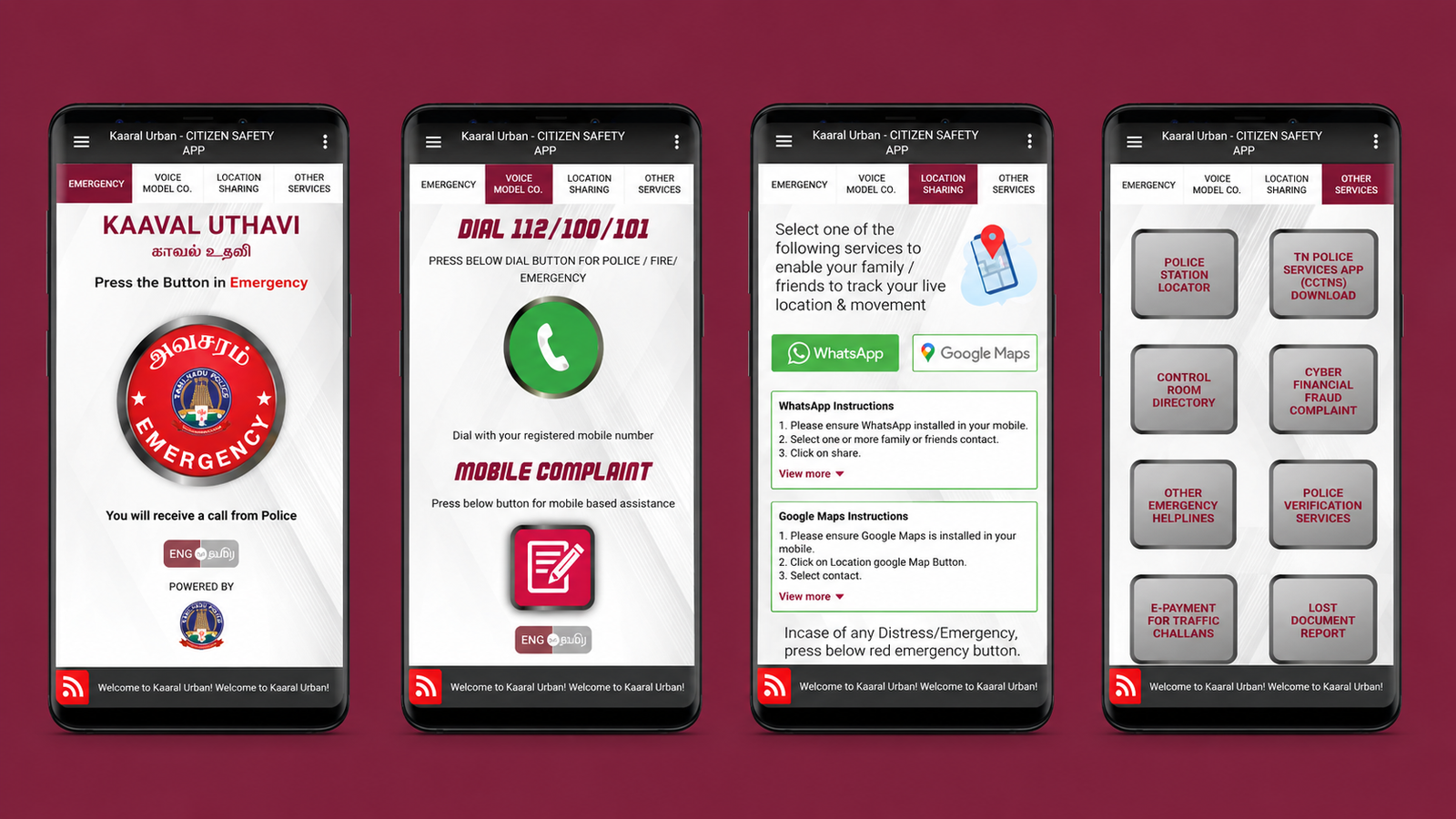 Kaaval Uthavi App: A Smart Safety Solution for Every Citizen in Tamil Nadu