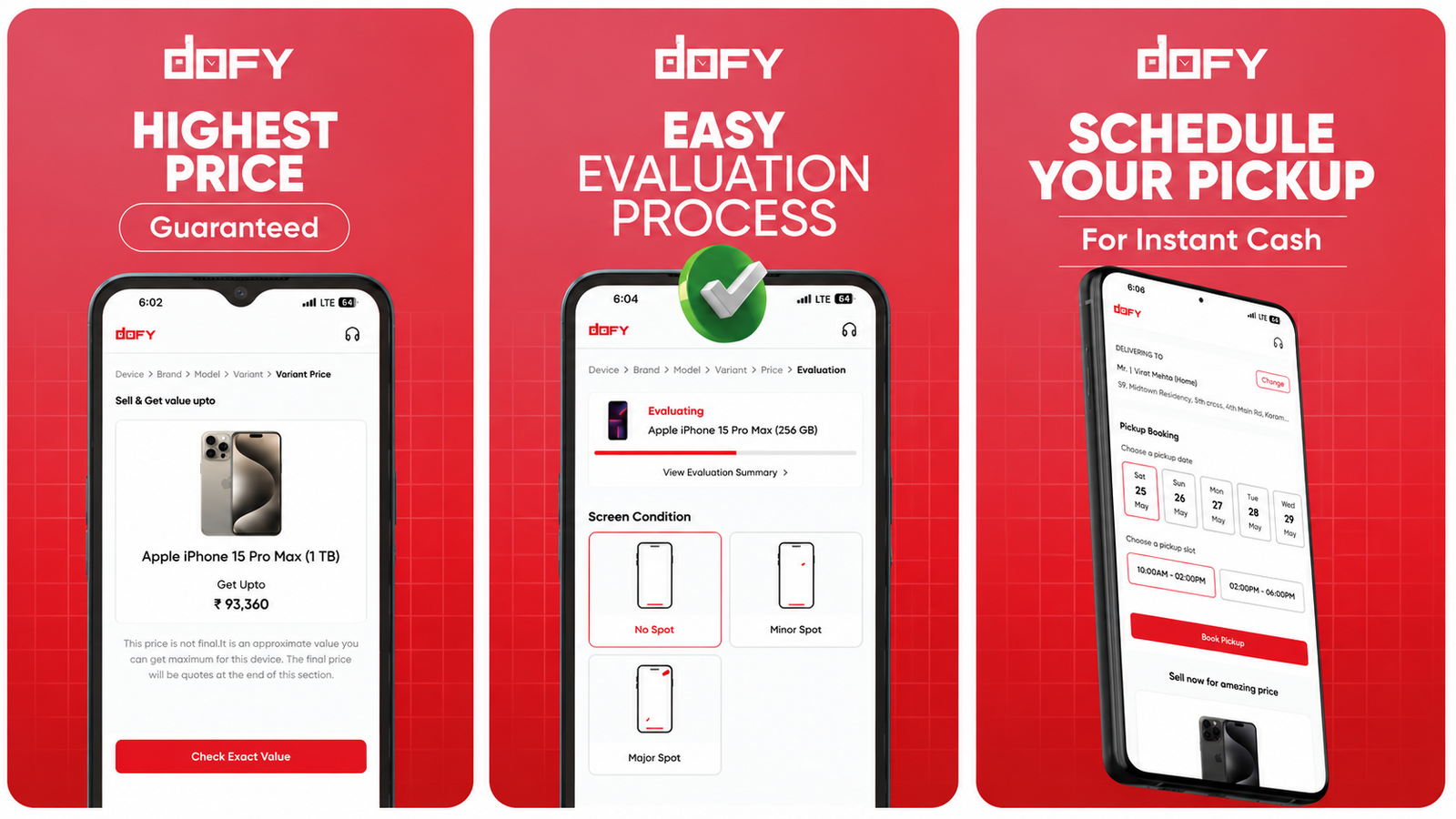 DOFY - Sell old mobile phones