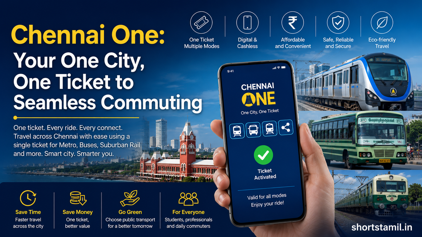 Chennai One: Your One City, One Ticket to Seamless Commuting 2026